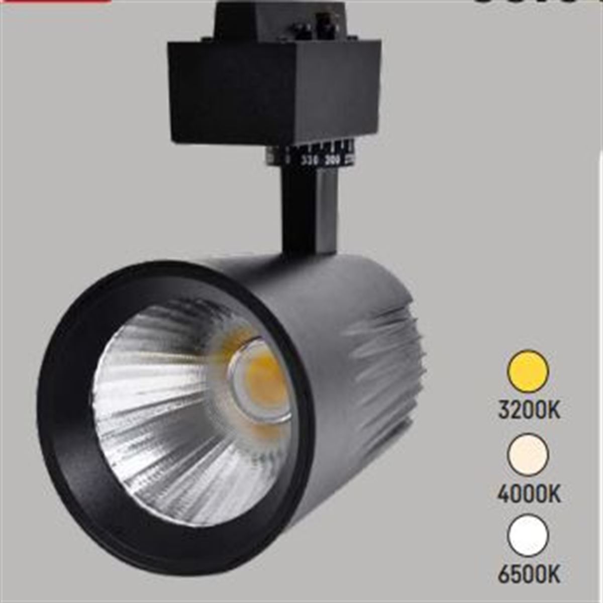 45W RAY SPOT SİYAH KASA 3200K 1